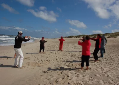 Qigong am Strand von Sylt