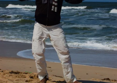 Taijiquan am Strand von Sylt